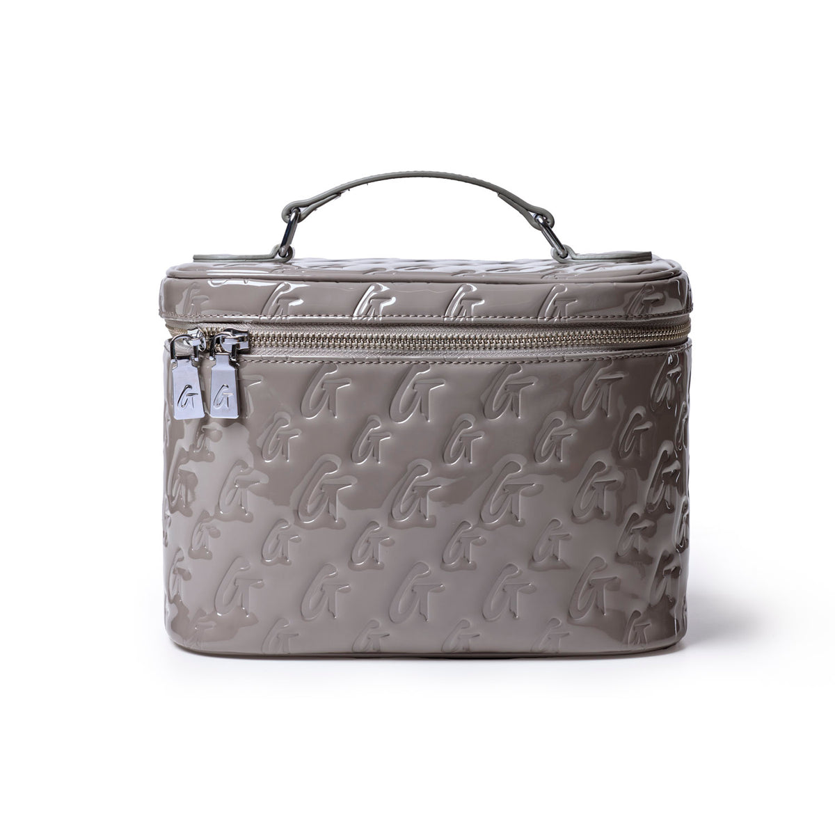 LARGE MONOGRAM TOILETRY BAG - MIRROR GRAY