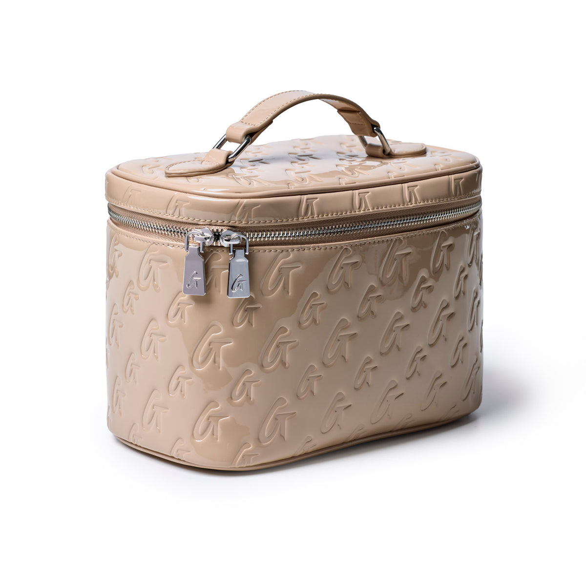 LARGE MONOGRAM TOILETRY BAG - MIRROR NUDE