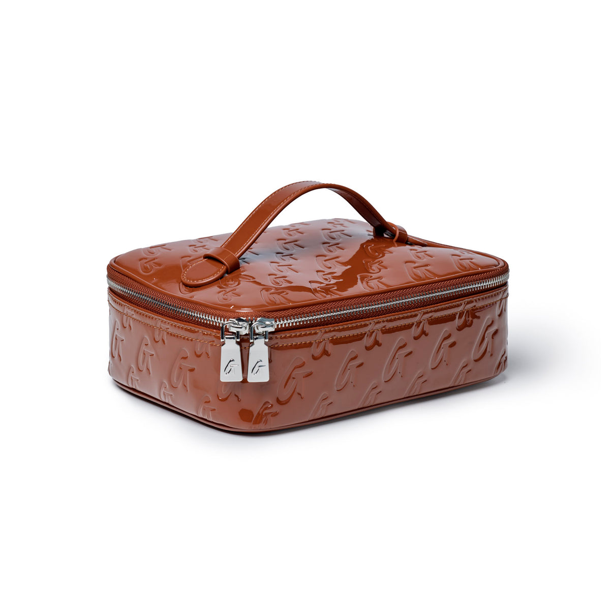 MEDIUM MONOGRAM TOILETRY BAG - MIRROR BROWN