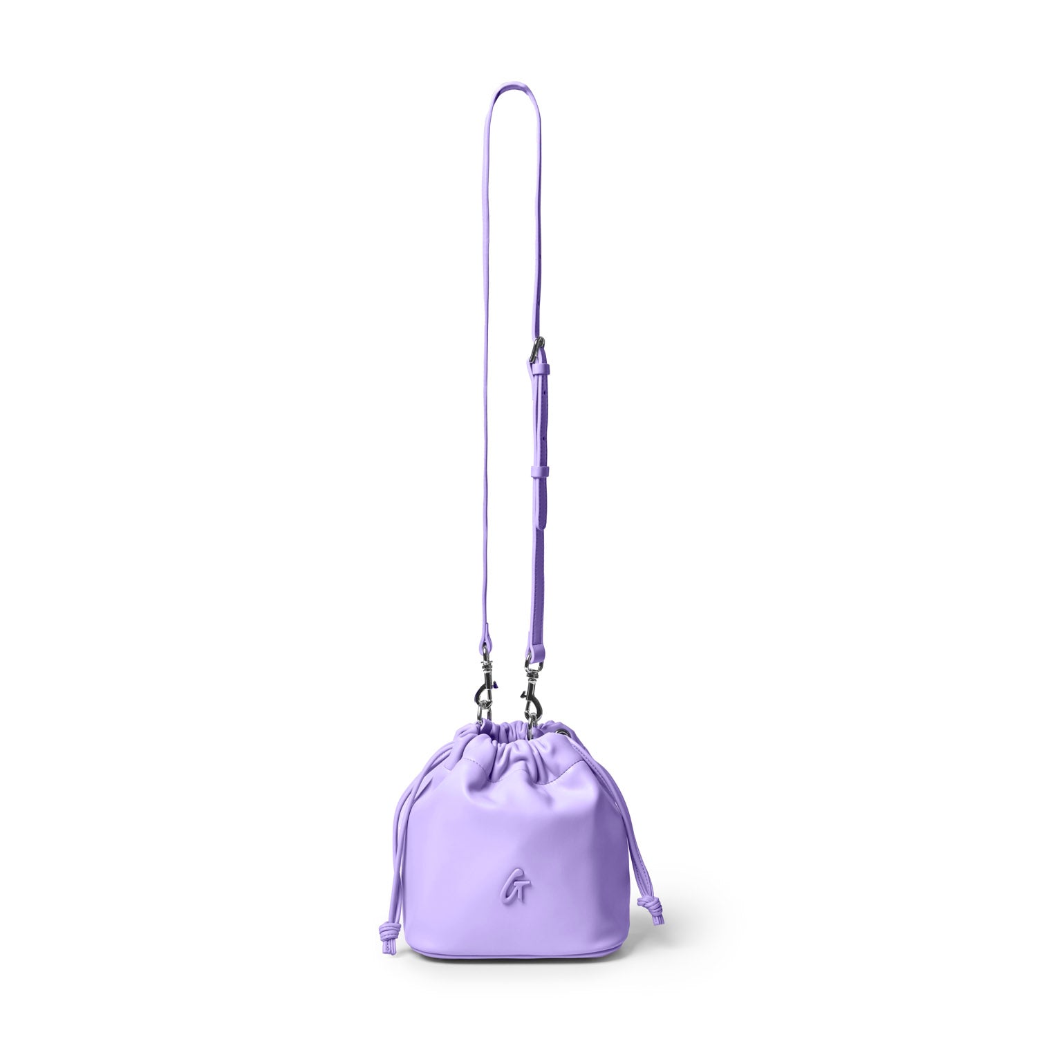 MINI DRAWSTRING BUCKET BAG - LAVENDER