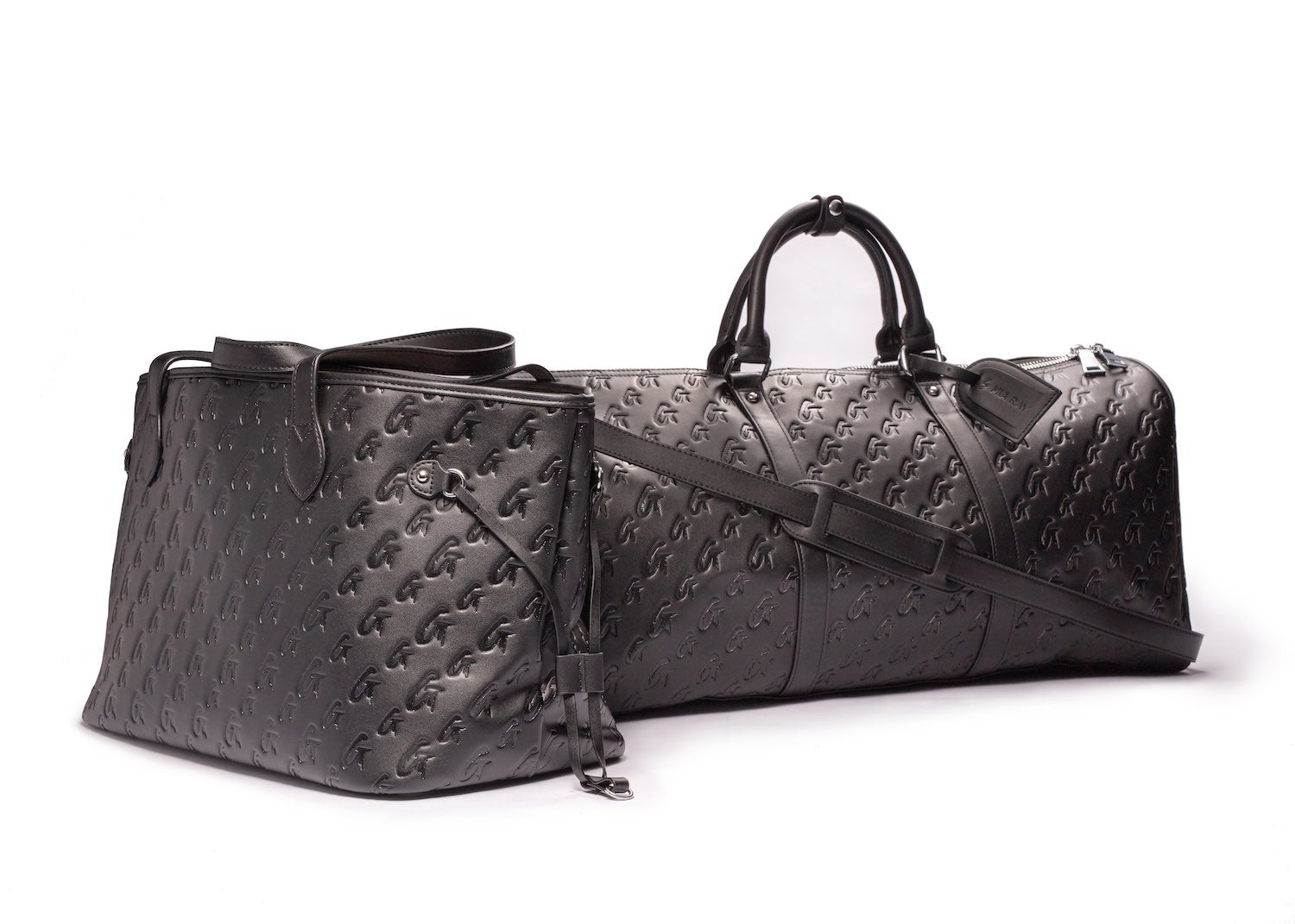 MONOGRAM TRAVEL SET - BLACK BLACK
