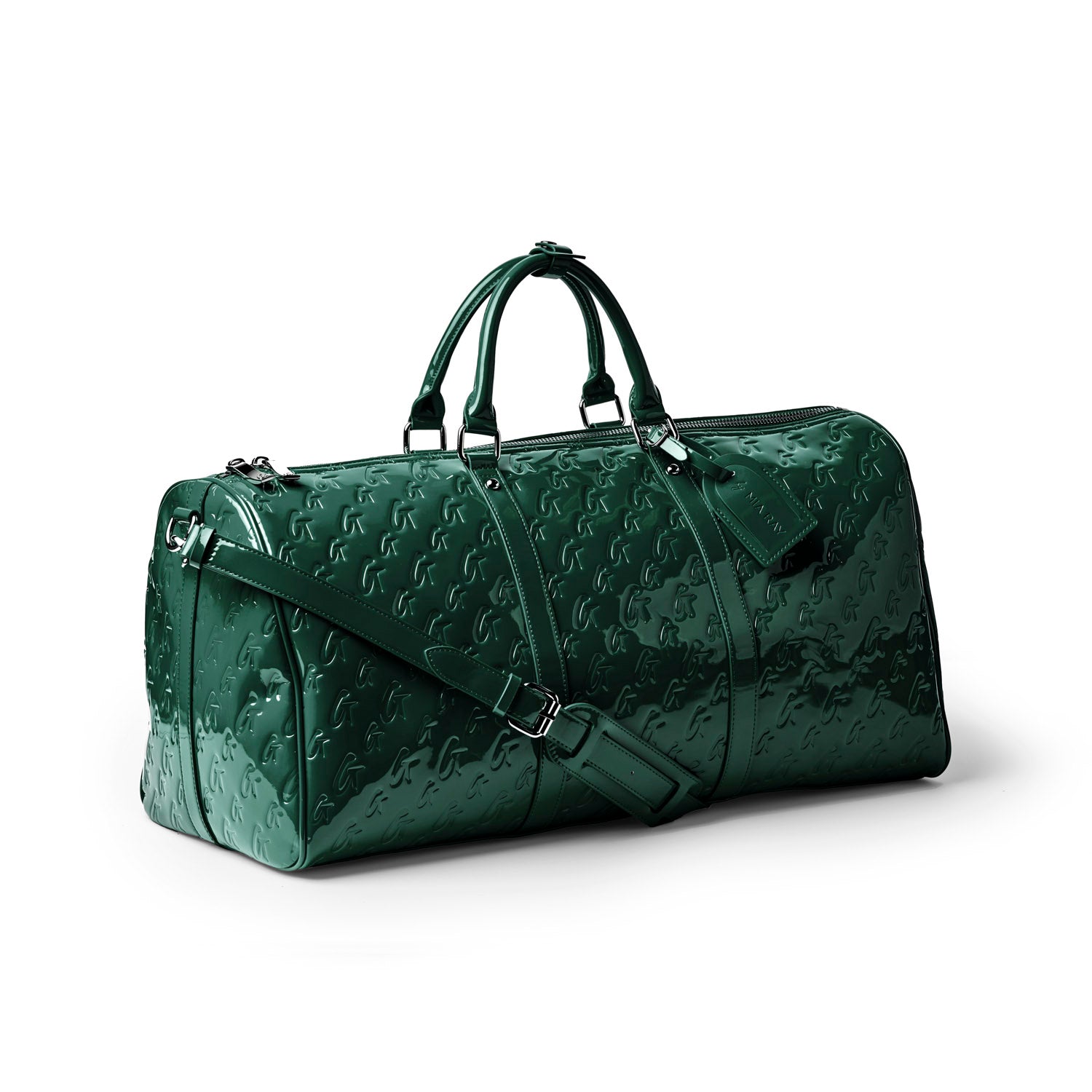 MONOGRAM DUFFLE BAG - MIRROR GREEN