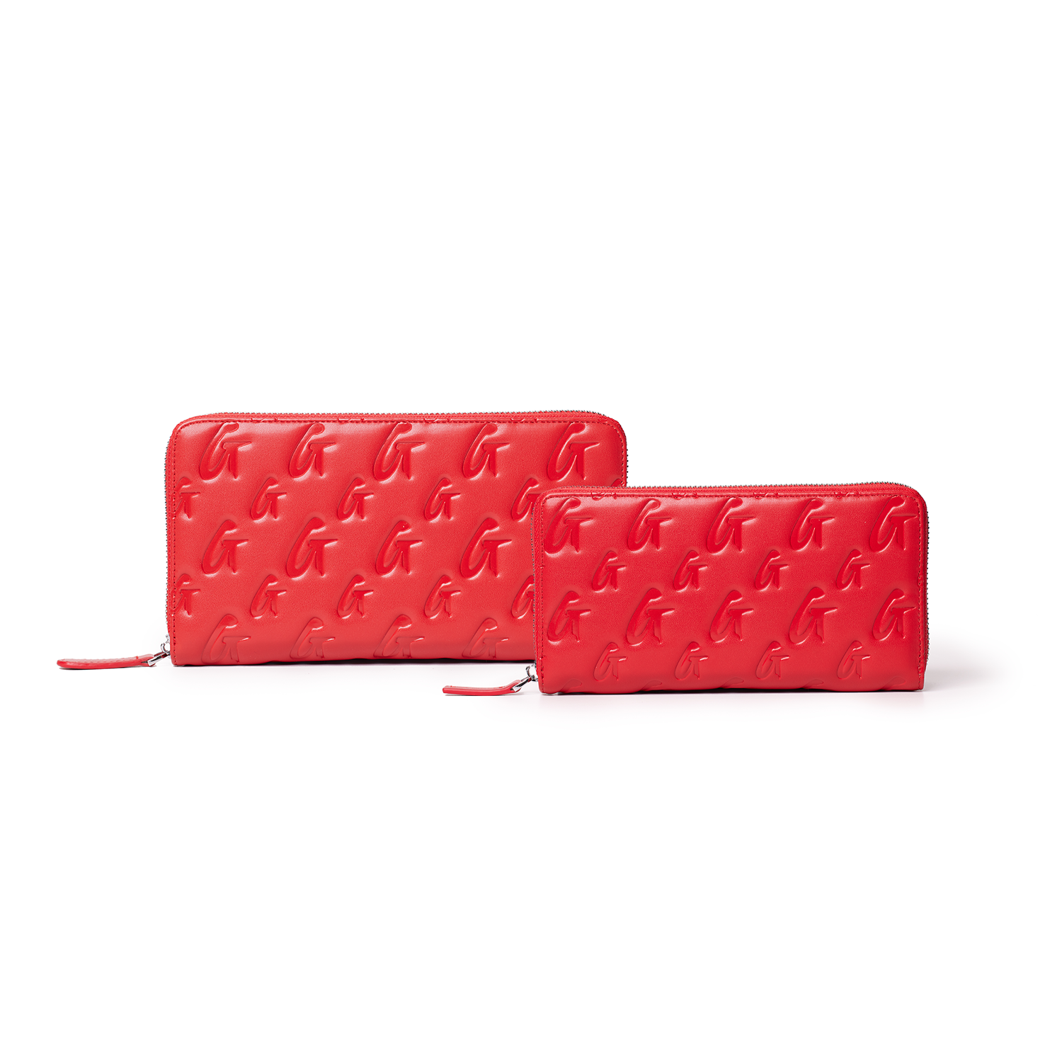 MONOGRAM WALLET BUNDLE - RED