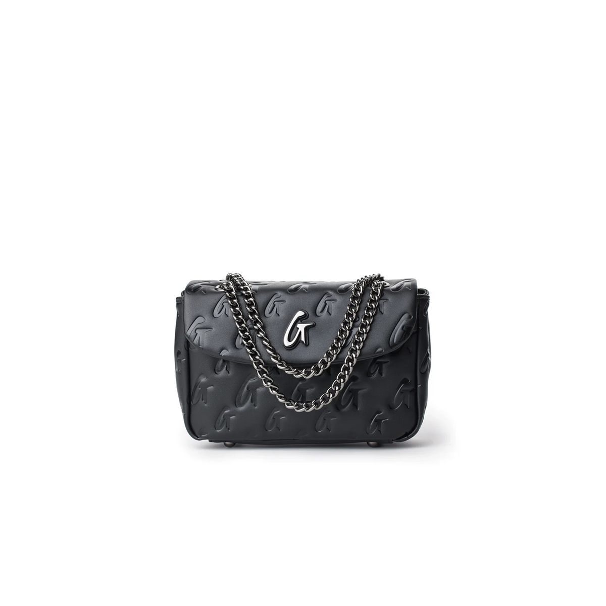 Monogram Mini Classic Flap Bag Matte Black - Luxe Feminine