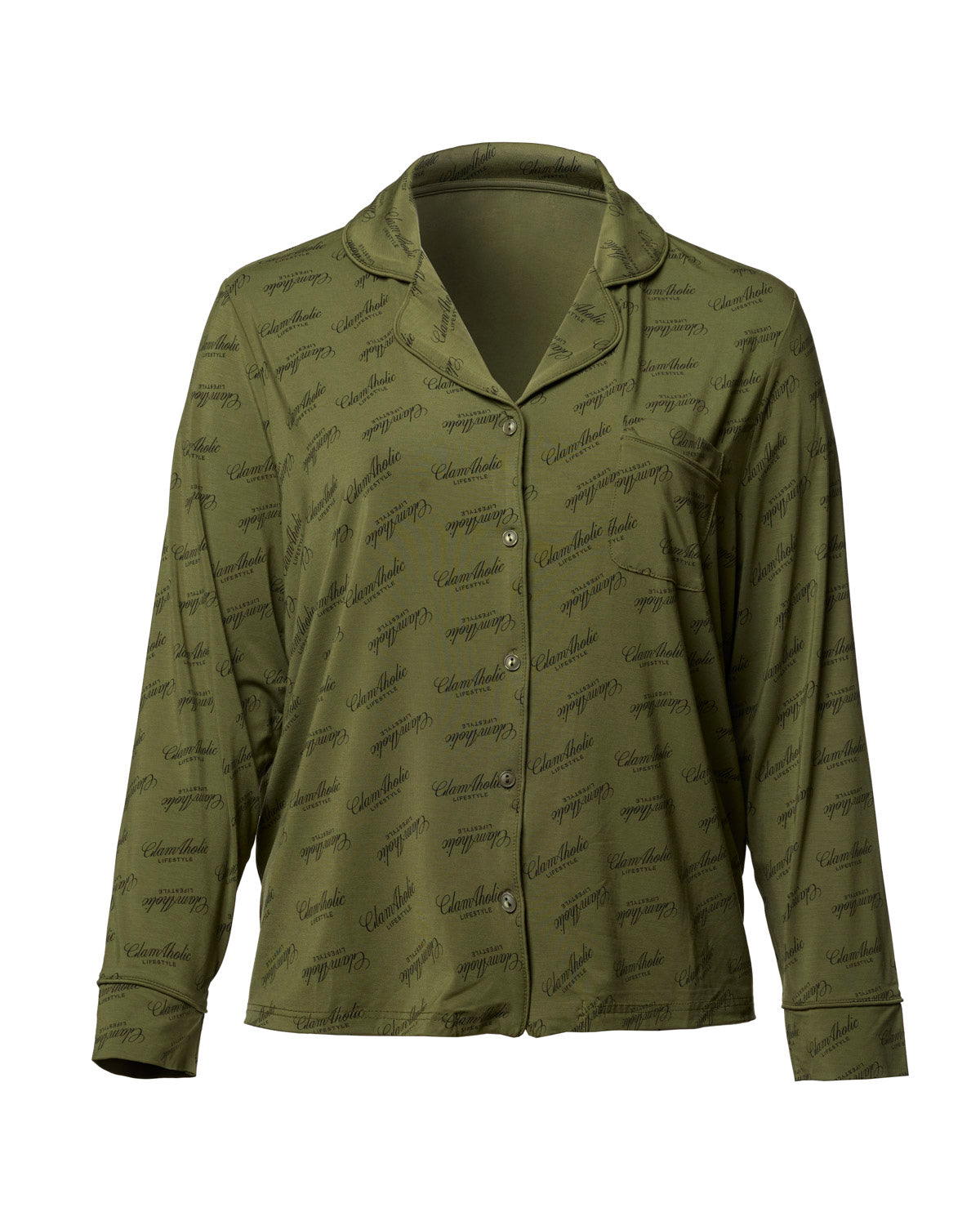 SIGNATURE LUXE PAJAMAS STANDARD - GREEN