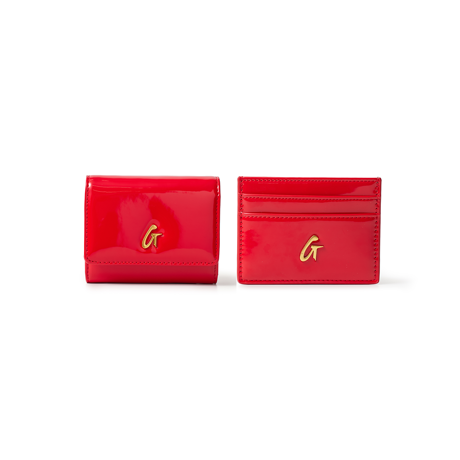 STANDARD GOLD COMPACT WOC CARDHOLDER BUNDLE - MIRROR RED