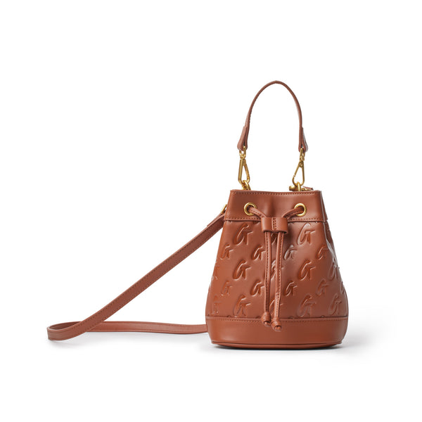 Fashionable Two-piece Set Monogram Bucket Bag For Ladies With