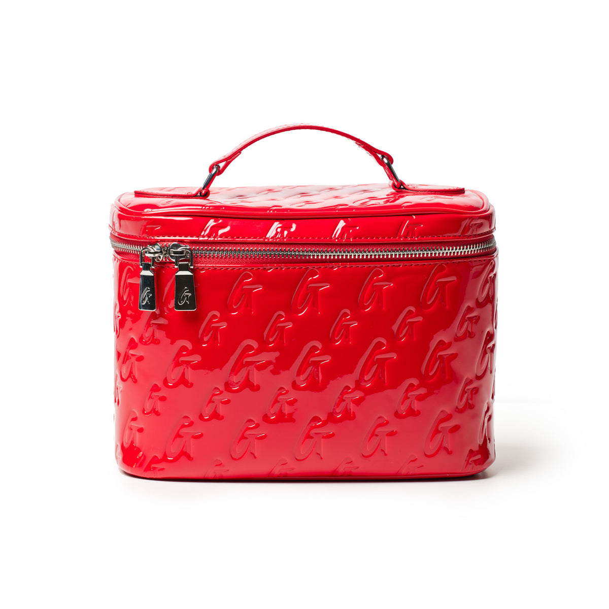 MONOGRAM TOILETRY SET - MIRROR RED