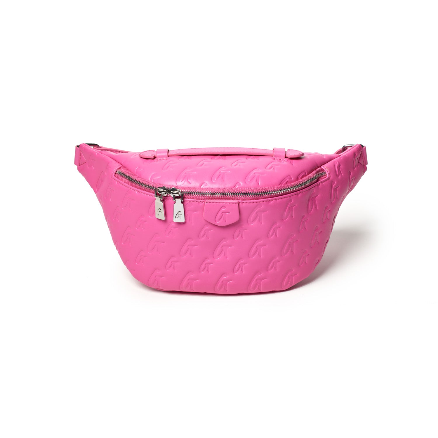 MONOGRAM FANNY PACK HOT PINK