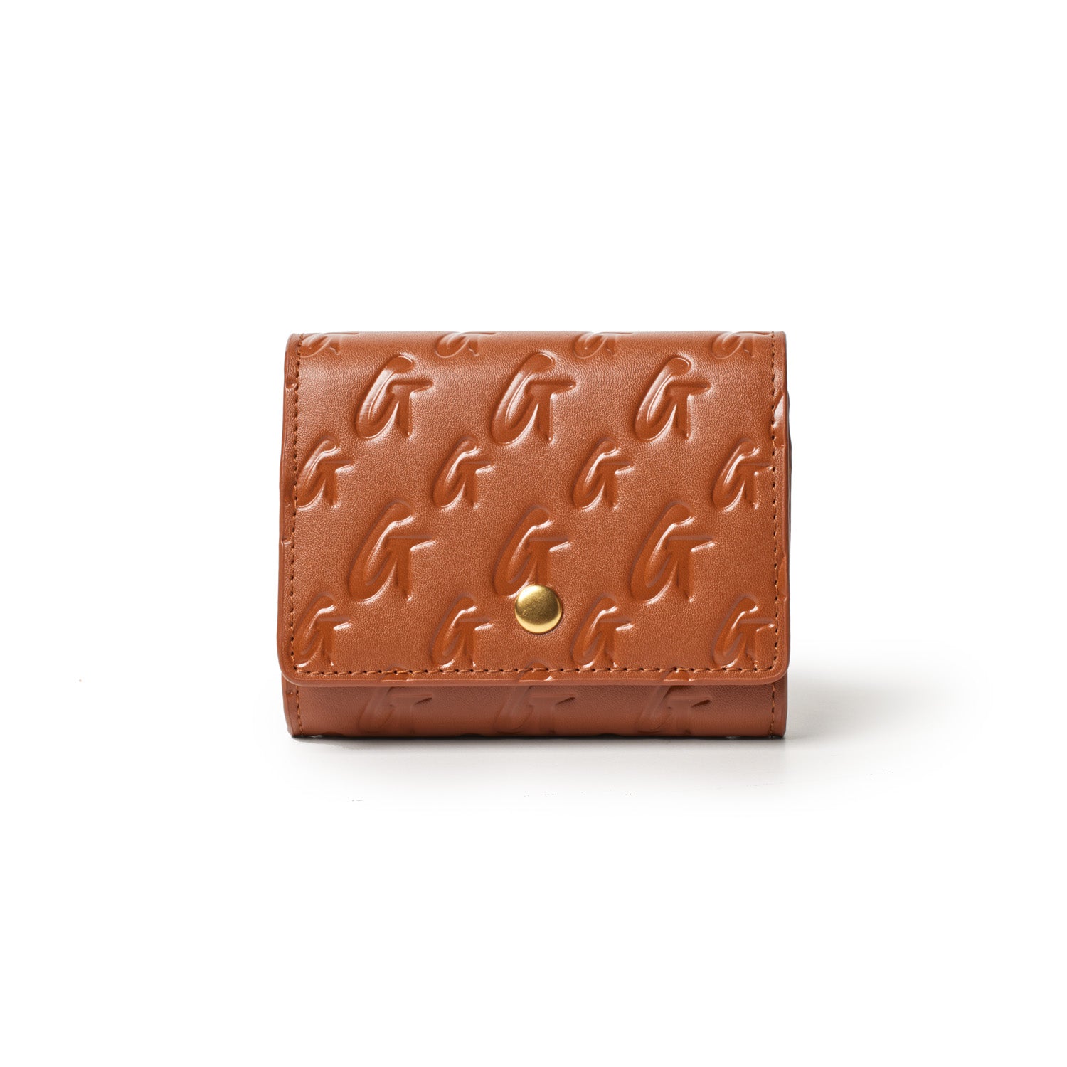 MONOGRAM COMPACT WALLET BROWN – Glam-Aholic Lifestyle