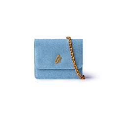 MINI DENIM GOLD WOC