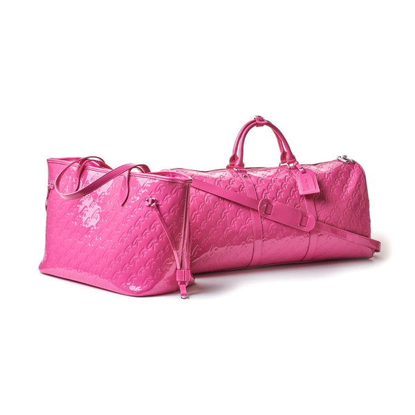 Glamaholics, Bags, Hot Pink Glamaholics Set Duffle And Tote