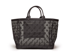 MONOGRAM MESH TOTE BLACK