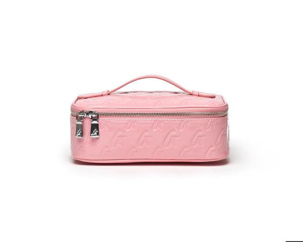 MONOGRAM COSMETIC POUCH BLACK X PINK – Glam-Aholic Lifestyle