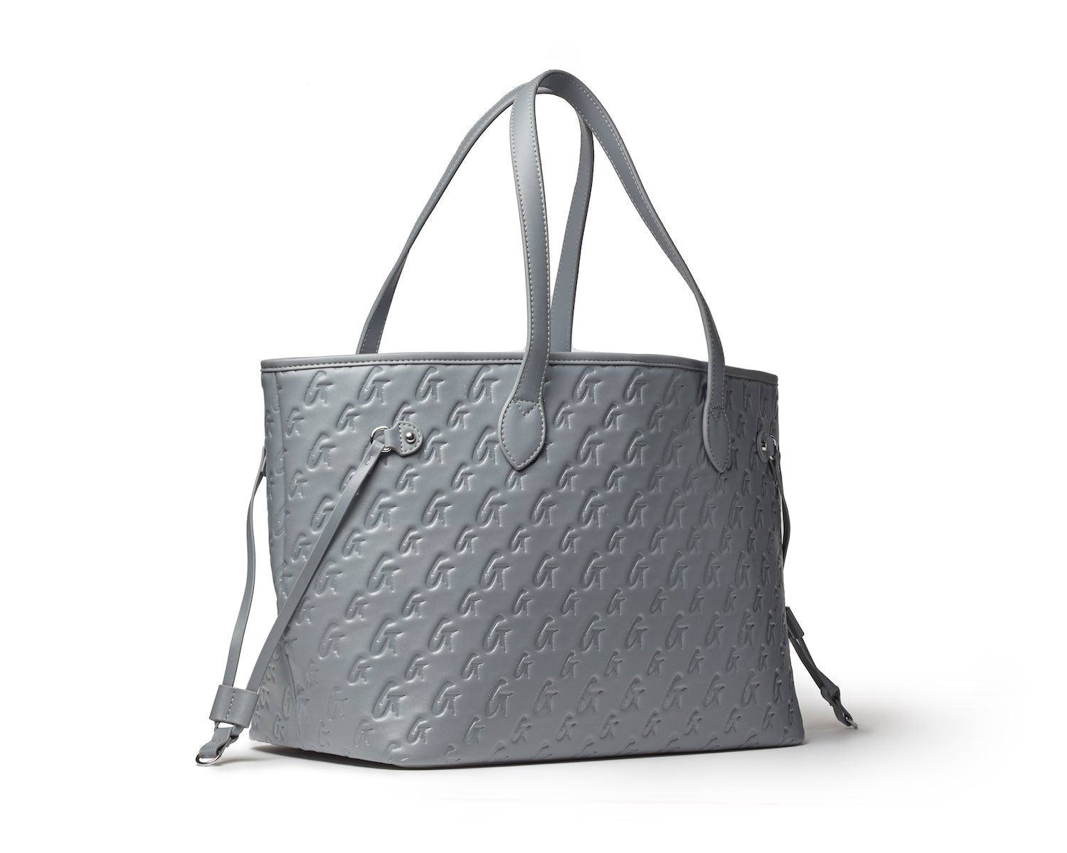 MONOGRAM GLAM TOTE - GRAY