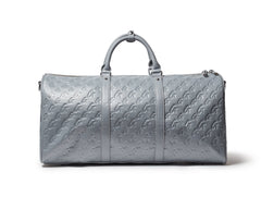 MONOGRAM UNISEX DUFFLE BAG - GRAY