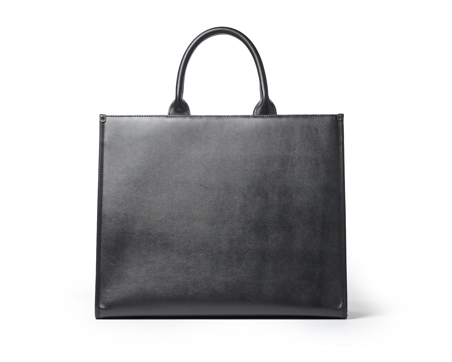 MONOGRAM LUXE TOTE - BLACK