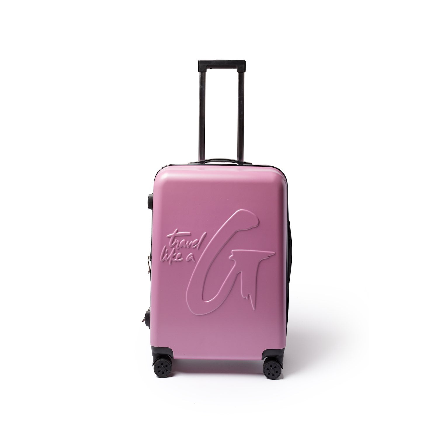 4PC LUGGAGE COLLECTION LIGHT PINK