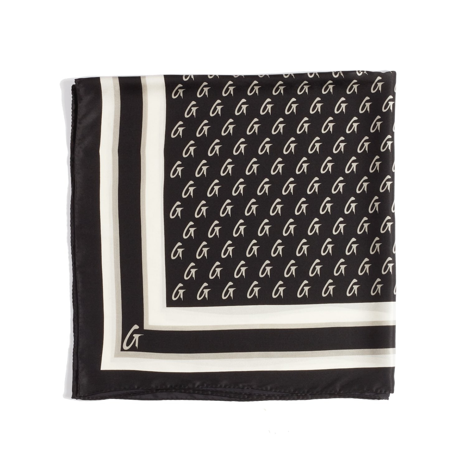 Scarf With Monogram 